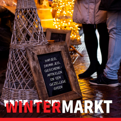 poster van wintermarkt 