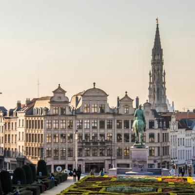 uitzicht Grote Markt Brussel 